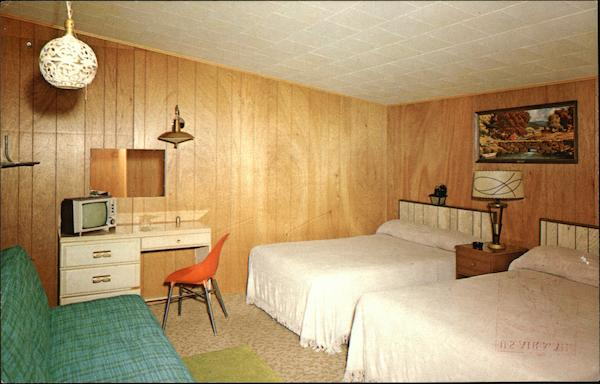 Nor-Mad Motel - Old Postcard Shot (newer photo)